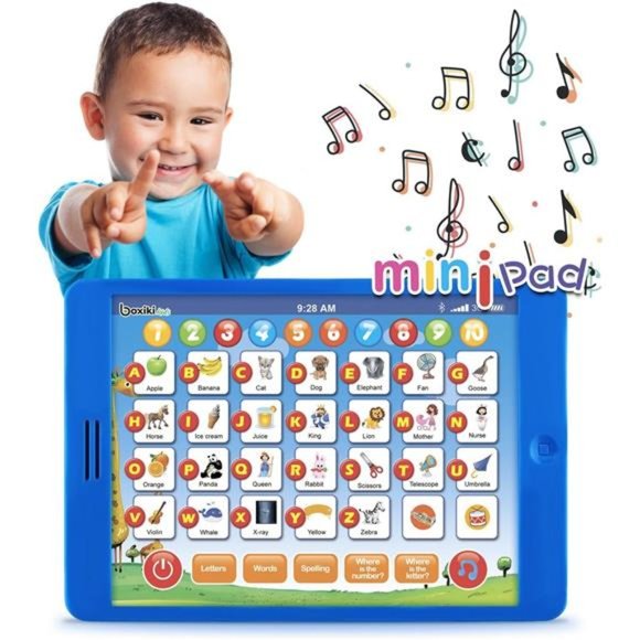 Learning Pad Fun Kids Tablet with 6 Toddler Learning Games Toy - Picture 1 of 6